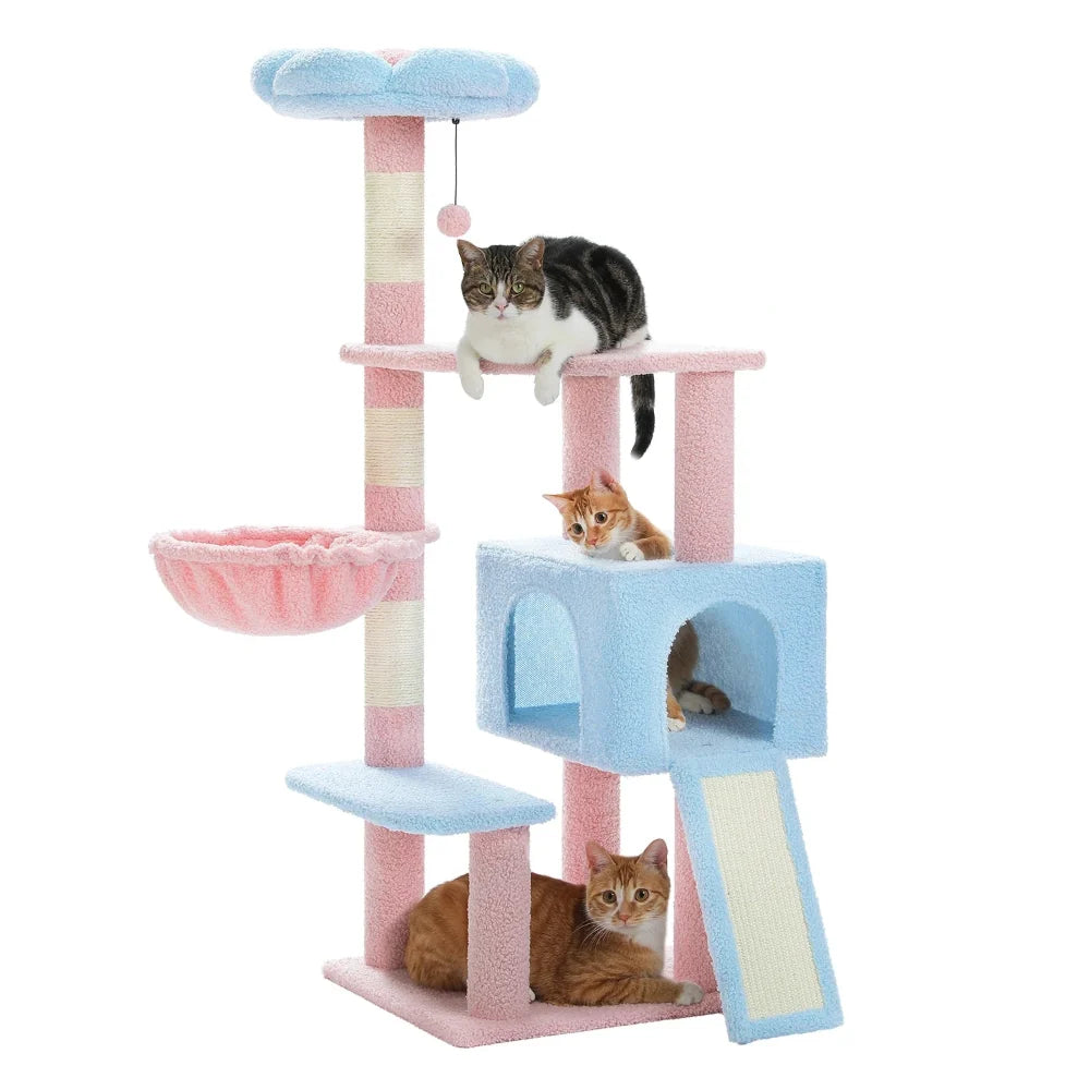 Arbre à chat FLOY rose Image