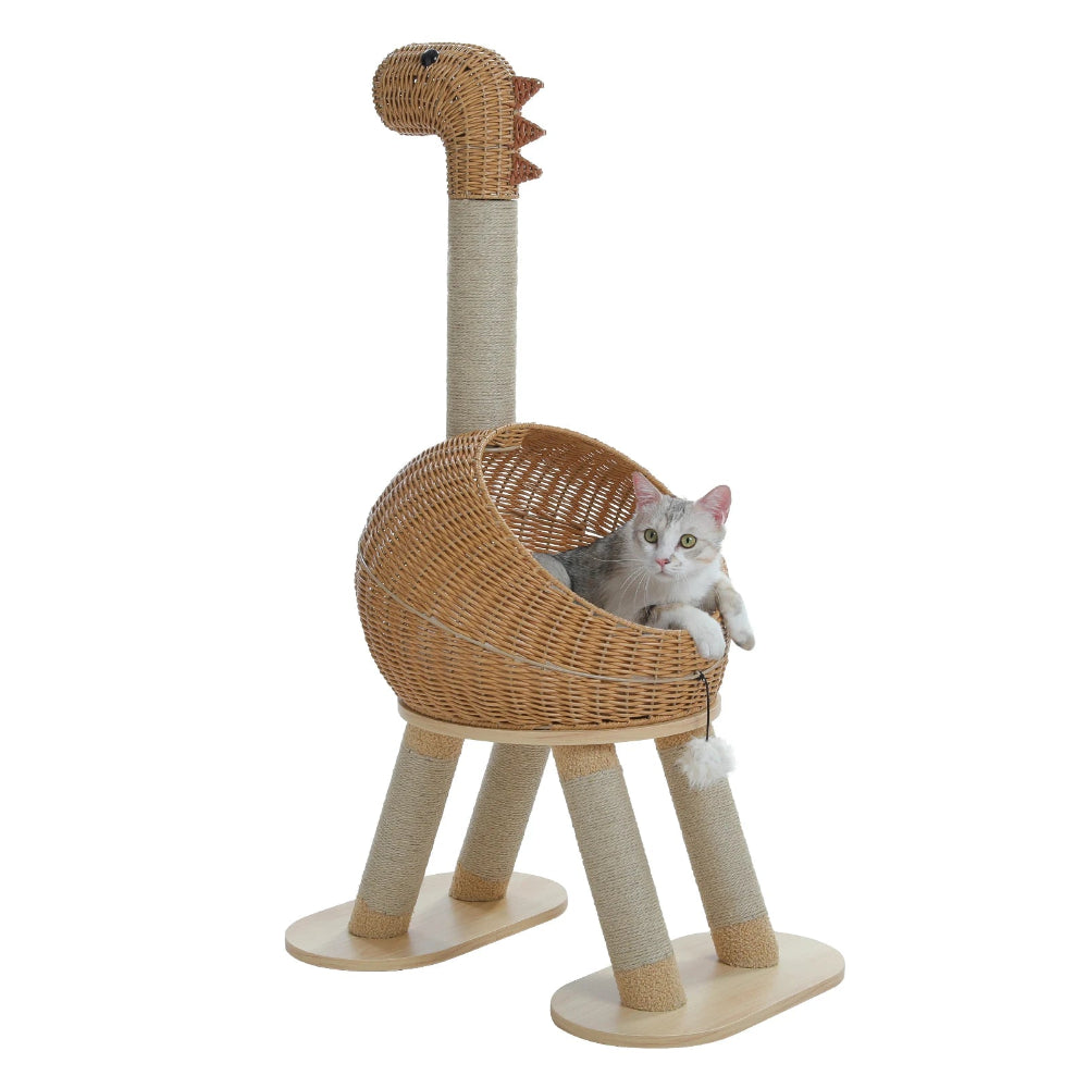 DINO arbre a chat design avec 1 chat
