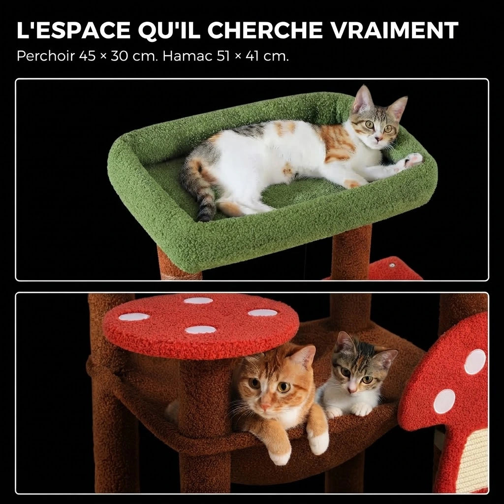 GAKI arbre a chat fleur 3 Image