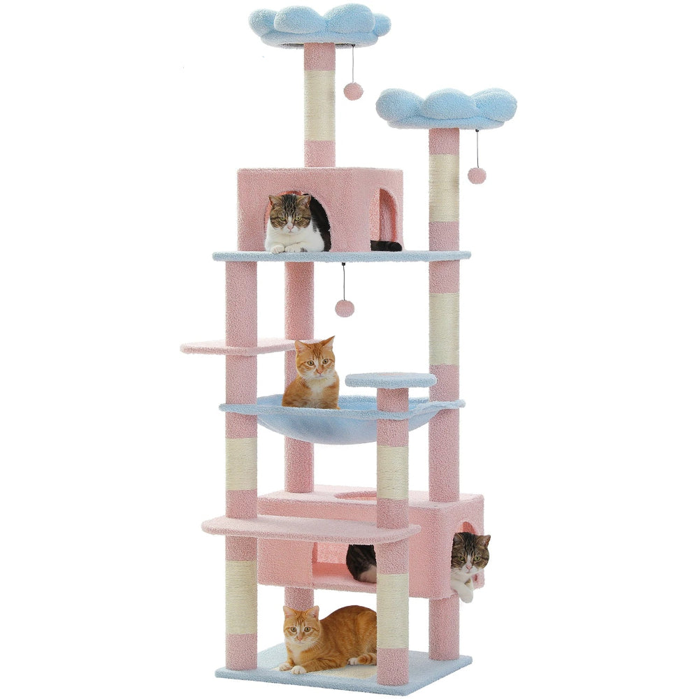 SUKI arbre a chat xxl rose